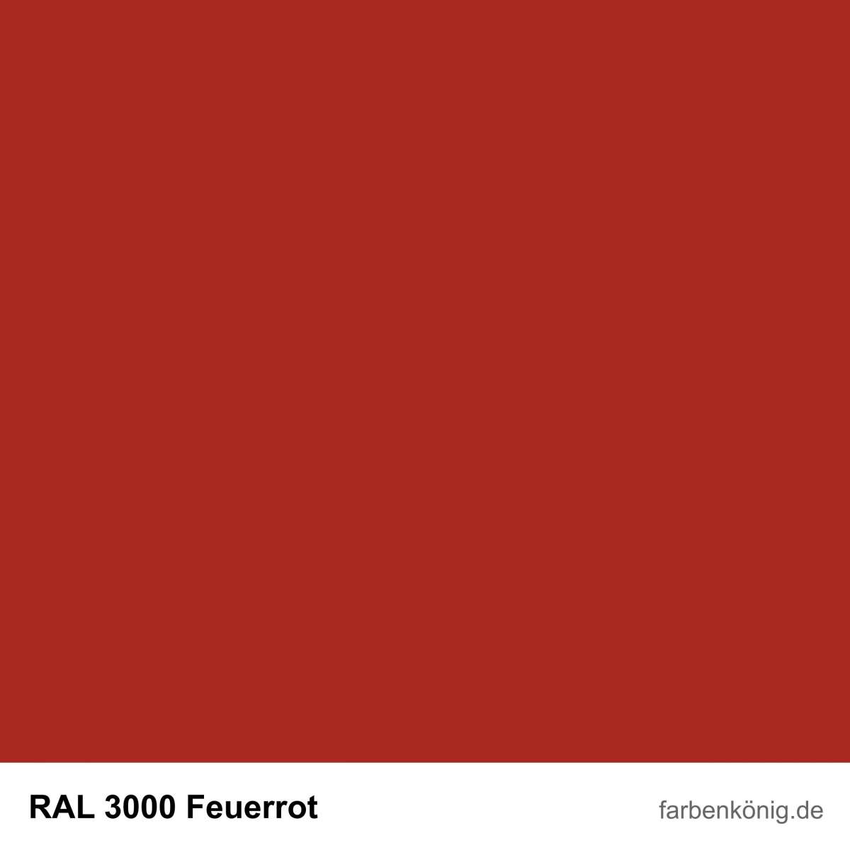 Sprühlack RAL 3000 Feuerrot Seidenmatt – 400 Ml Dose Für Innen & Außen