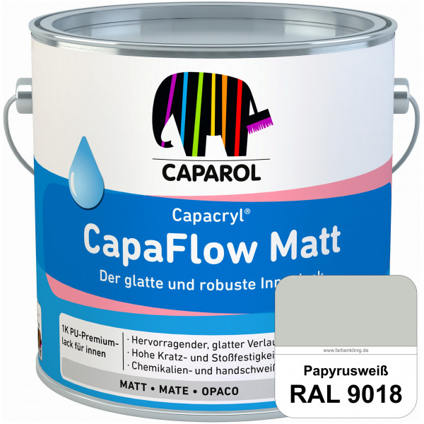 Caparol Capacryl CapaFlow Matt (RAL 9018 Papyrusweiß)