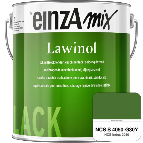 einzA Lawinol seidenglänzend (NCS S 4050-G30Y)