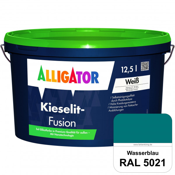 Kieselit Fusion (RAL 5021 Wasserblau)