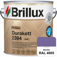 2K-Aqua Durakett 2394 (RAL 4005 Blaulila) Wasserbasierter 2K-Versiegelung für Parkettfußböden, Diele