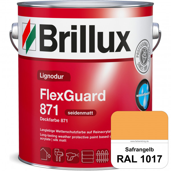 Lignodur FlexGuard 871 (Deckfarbe 871) RAL 1017 Safrangelb