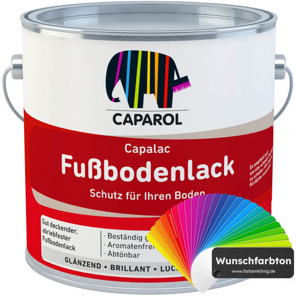 Capalac Fußbodenlack (Wunschfarbton)