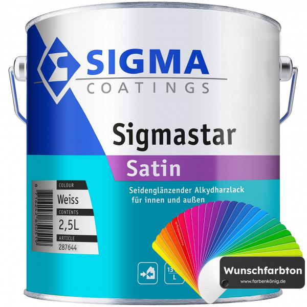 Sigmastar Satin (Wunschfarbton)