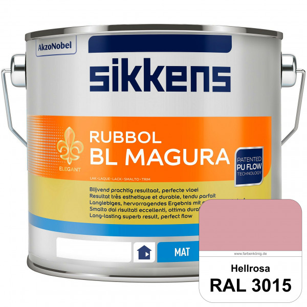 Rubbol BL Magura (RAL 3015 Hellrosa) matter PU-Lack (wasserbasiert) innen & außen