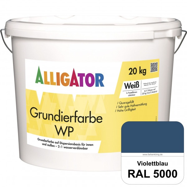 Grundierfarbe WP (RAL 5000 Violettblau)