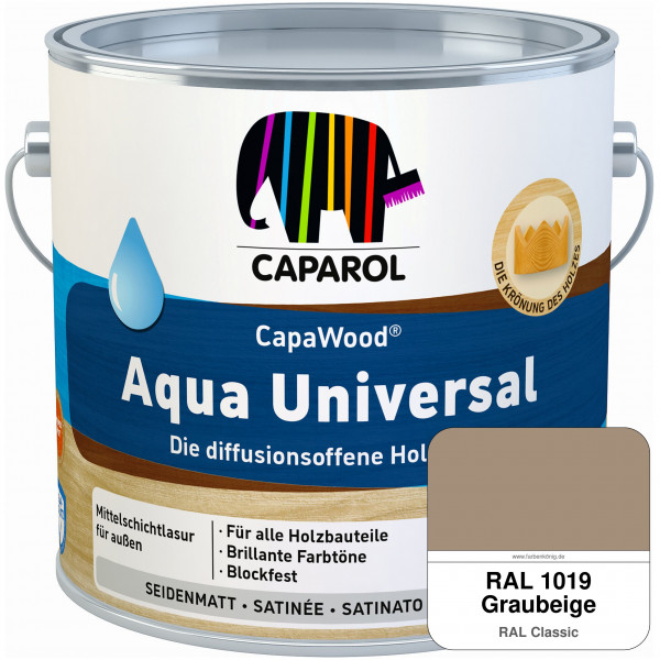 CapaWood® Aqua Universal (RAL 1019 Graubeige)