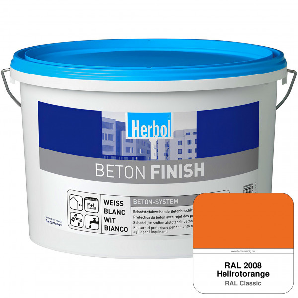 Beton Finish (RAL 2008 Hellrotorange)