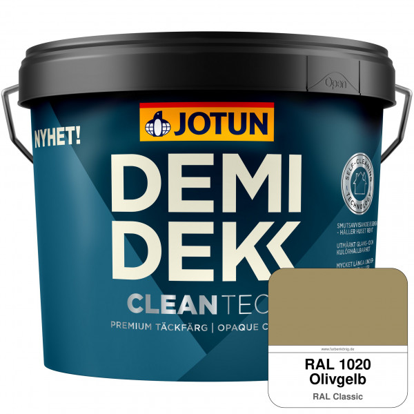 DEMIDEKK Cleantech (ehemals Demidekk Optimal, Demidekk Ultimate Täckfärg) - Deckende Holzfarbe für A