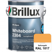 2K-Aqua Whiteboard 2384 (RAL 1017 Safrangelb) Zur Erstellung von Whiteboardflächen für die Beschrift