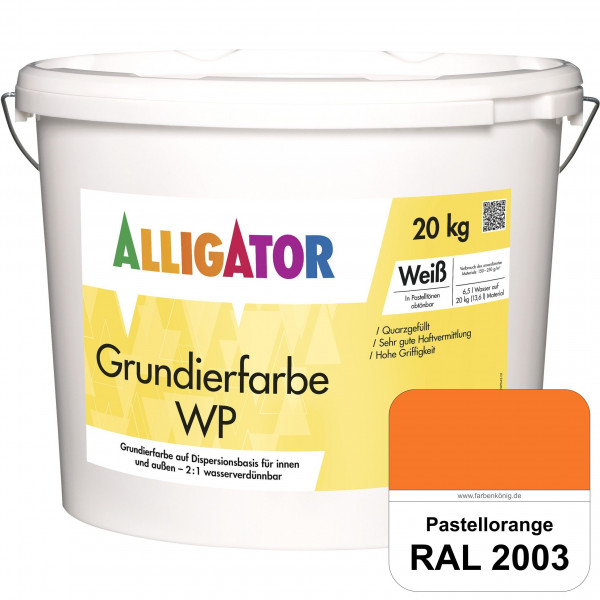 Grundierfarbe WP (RAL 2003 Pastellorange)