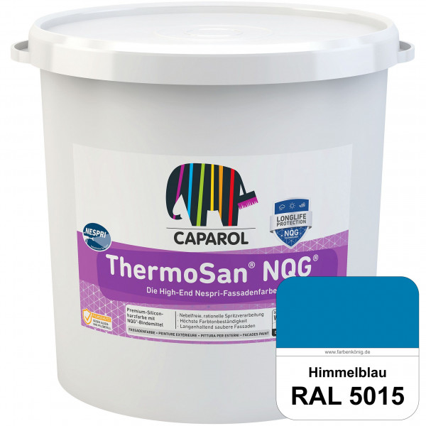 ThermoSan® NQG® Nespri (RAL 5015 Himmelblau) Siliconharz-Bindemittelkombination mit integrierter Nan
