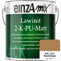 einzA Lawinit 2-K-PU Matt Stammlack (RAL 1011 Braunbeige)