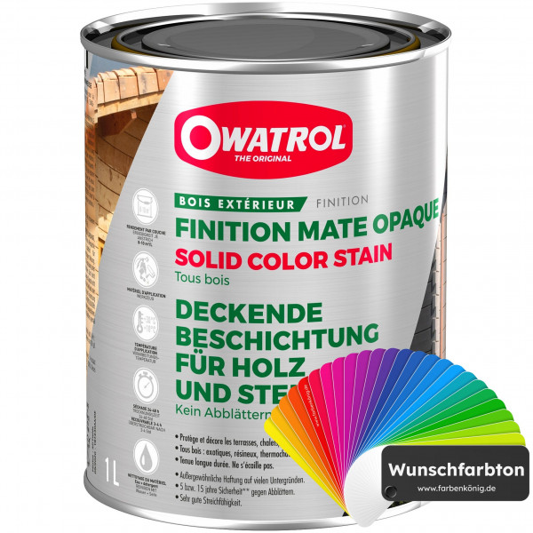 Solid Color Stain (Wunschfarbton)