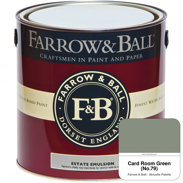 Estate Emulsion (Card Room Green No. 79)