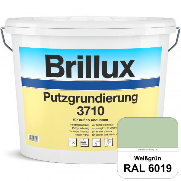 Putzgrundierung 3710 (RAL 6019 Weißgrün) Wetterbeständige & quarzhaltige Grundierfarbe auf Dispersio