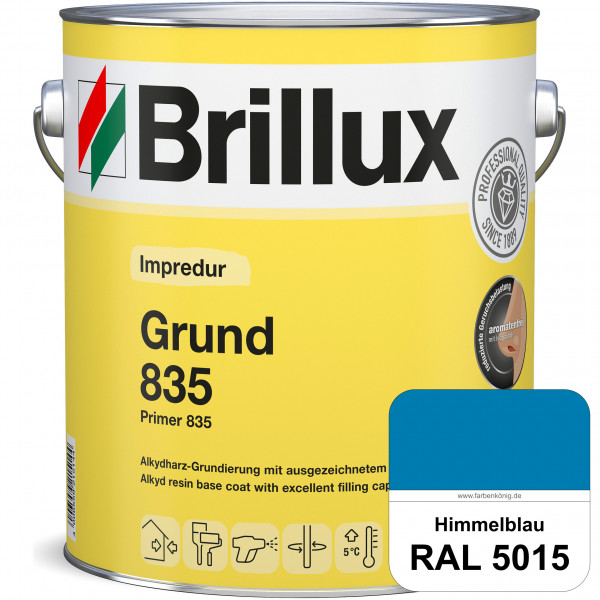 Impredur Grund 835 (RAL 5015 Himmelblau) Grundierung für Laub- und Nadelholz wie Fenstern, Türen etc