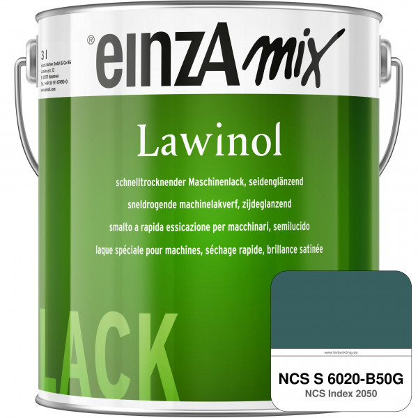 einzA Lawinol seidenglänzend (NCS S 6020-B50G)