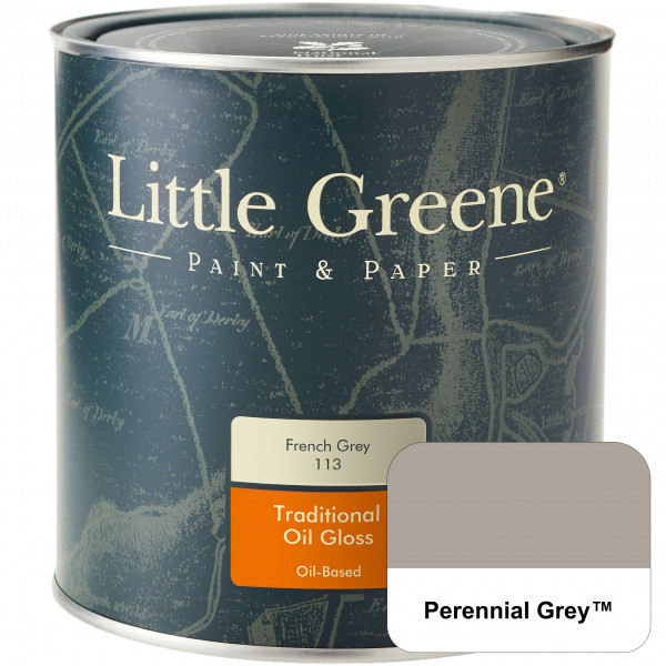 Traditional Oil Gloss - 1 Liter (245 Perennial Grey™)