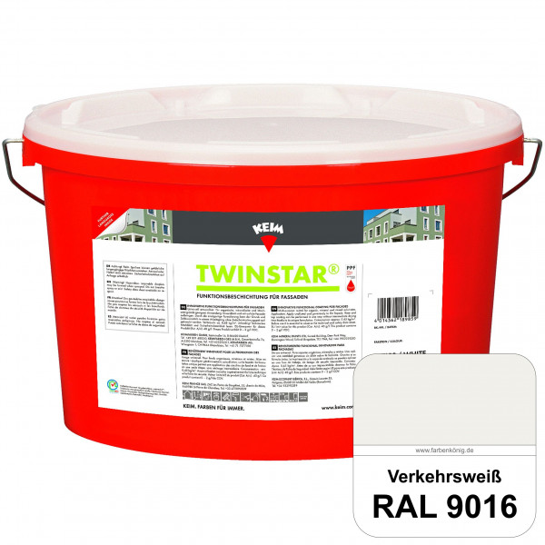 KEIM Twinstar® (RAL 9016 Verkehrsweiß)