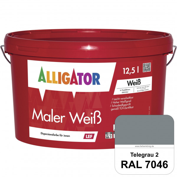 Maler Weiß LEF (RAL 7046 Telegrau 2)