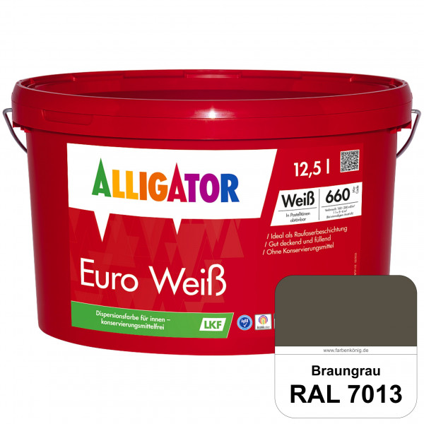 Euro Weiß LKF (RAL 7013 Braungrau)