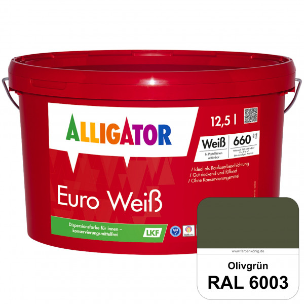 Euro Weiß LKF (RAL 6003 Olivgrün)