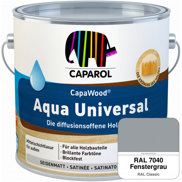 CapaWood® Aqua Universal (RAL 7040 Fenstergrau)