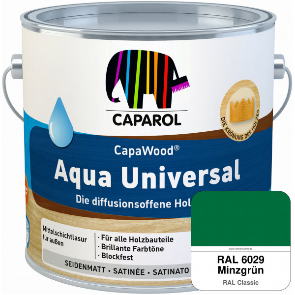 CapaWood® Aqua Universal (RAL 6029 Minzgrün)