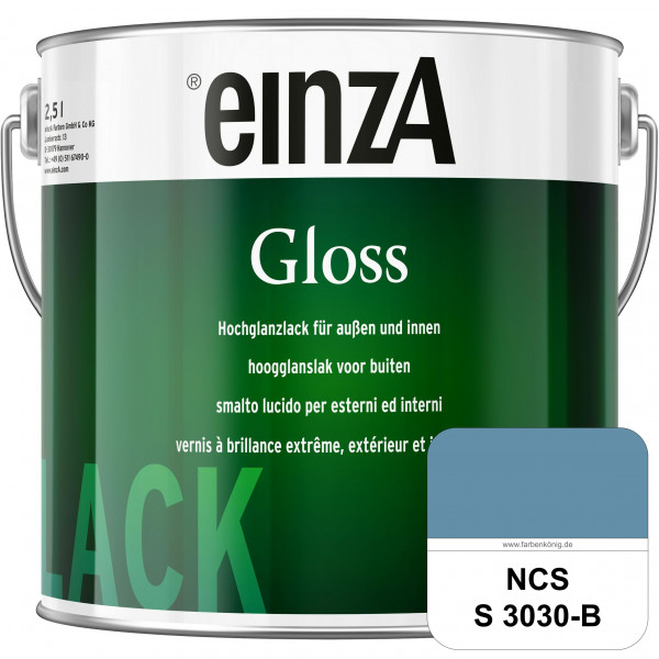 einzA Gloss (NCS S 3030-B) Hochwertiger Alkydharzlack in Premium-Qualität, hochglänzend.