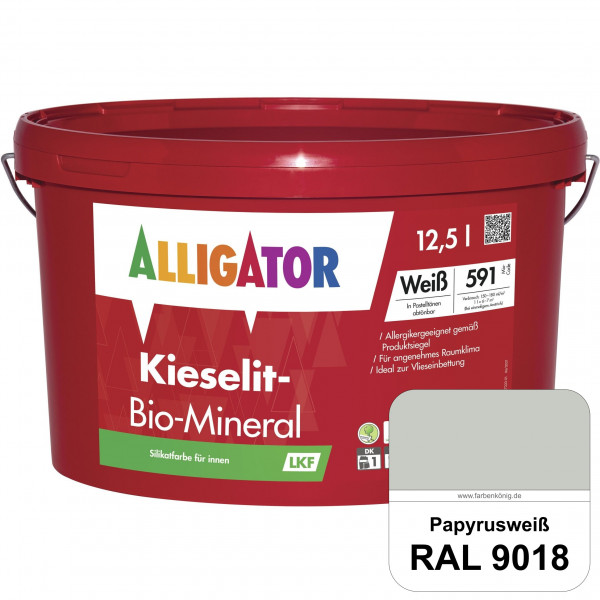 Kieselit-Bio-Mineral LKF (RAL 9018 Papyrusweiß)