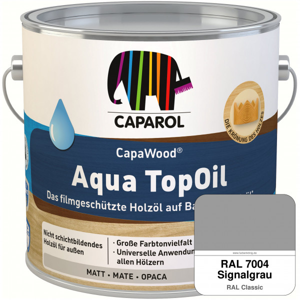 CapaWood® AquaTopOil (RAL 7004 Signalgrau)