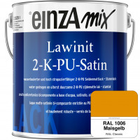 einzA Lawinit 2-K-PU Satin Stammlack (RAL 1006 Maisgelb)
