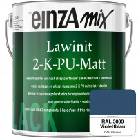 einzA Lawinit 2-K-PU Matt Stammlack (RAL 5000 Violettblau)