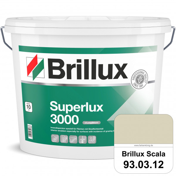 Superlux ELF 3000 (Brillux Scala 93.03.12) Dispersionsfarbe für Innen, emissionsarm, lösemittel- & w