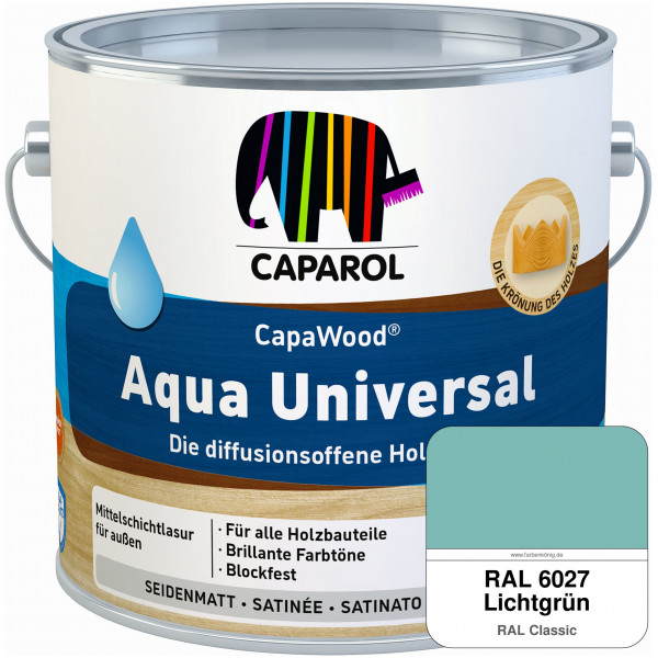 CapaWood® Aqua Universal (RAL 6027 Lichtgrün)