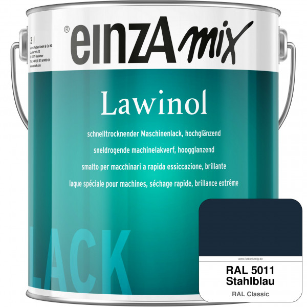 einzA Lawinol hochglänzend (RAL 5011 Stahlblau)