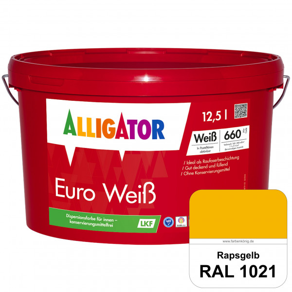 Euro Weiß LKF (RAL 1021 Rapsgelb)