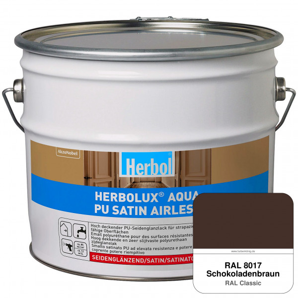 Herbolux Aqua PU Satin Airless (RAL 8017 Schokoladenbraun)