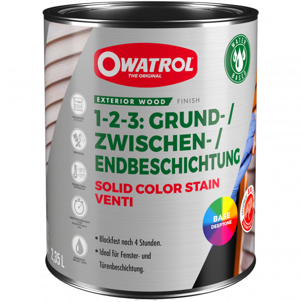 SOLID COLOR STAIN VENTI (Weiß)