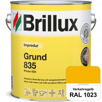 Impredur Grund 835 (RAL 1023 Verkehrsgelb) Grundierung für Laub- und Nadelholz wie Fenstern, Türen e