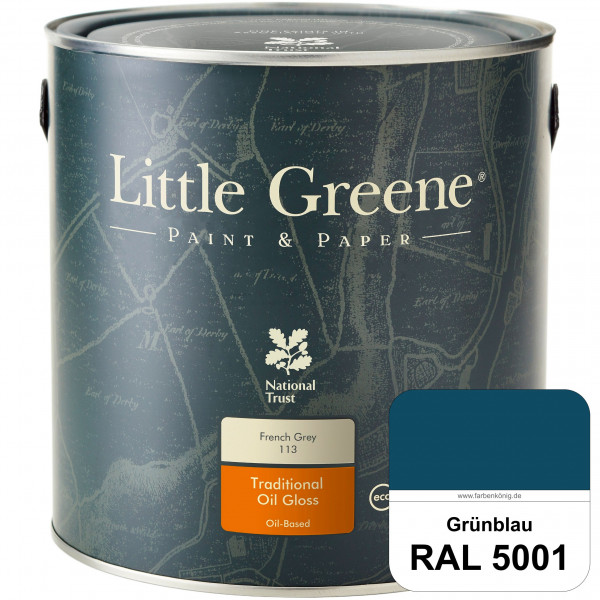 Traditional Oil Gloss (RAL 5001 Grünblau)