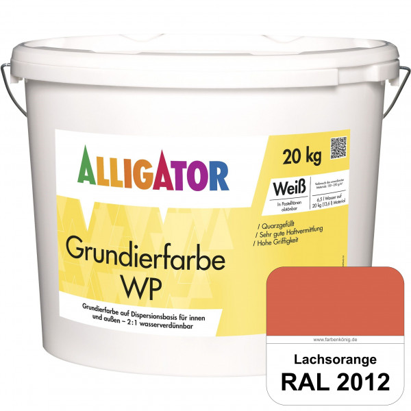 Grundierfarbe WP (RAL 2012 Lachsorange)