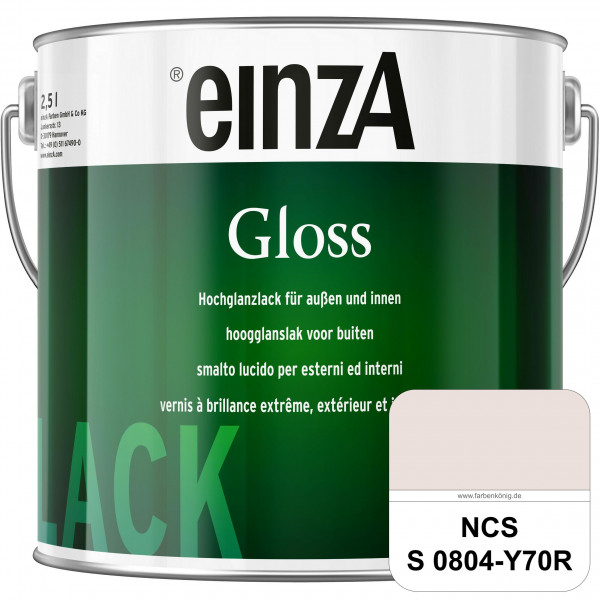 einzA Gloss (NCS S 0804-Y70R) Hochwertiger Alkydharzlack in Premium-Qualität, hochglänzend.
