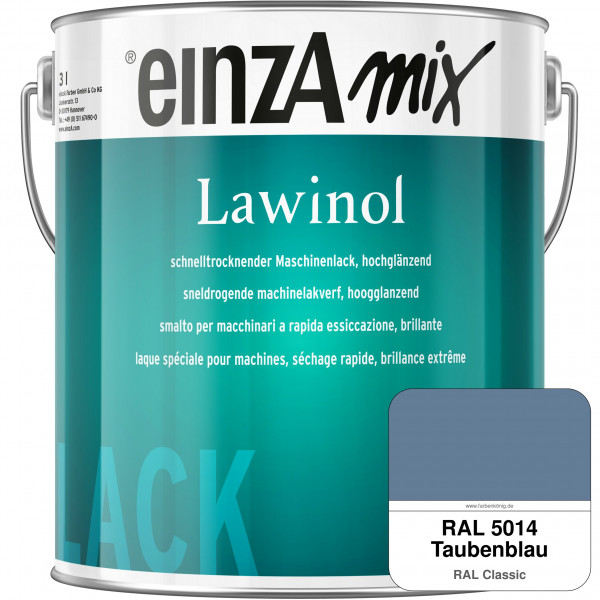 einzA Lawinol hochglänzend (RAL 5014 Taubenblau)