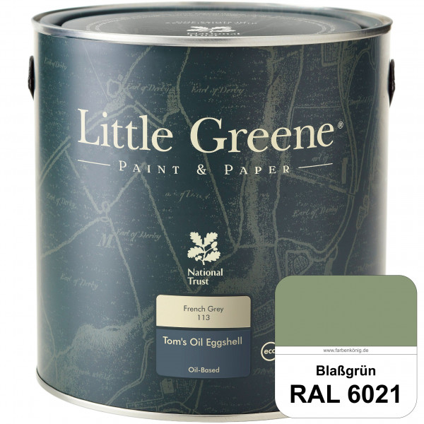 Tom's Oil Eggshell (RAL 6021 Blassgrün)