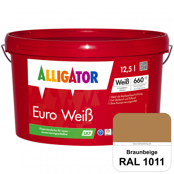 Euro Weiß LKF (RAL 1011 Braunbeige)