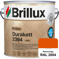 2K-Aqua Durakett 2394 (RAL 2004 Reinorange) Wasserbasierter 2K-Versiegelung für Parkettfußböden, Die