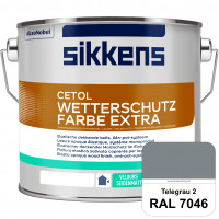 Cetol Wetterschutzfarbe Extra (RAL 7046 Telegrau 2) Cetol Wetterschutzfarbe Extra (RAL 7046 Telegrau 2)