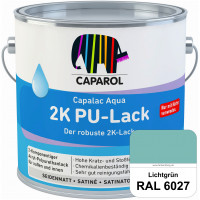 Capalac Aqua 2K PU-Lack (RAL 6027 Lichtgrün) chemisch und mechanisch widerstandsfähige Lackierungen